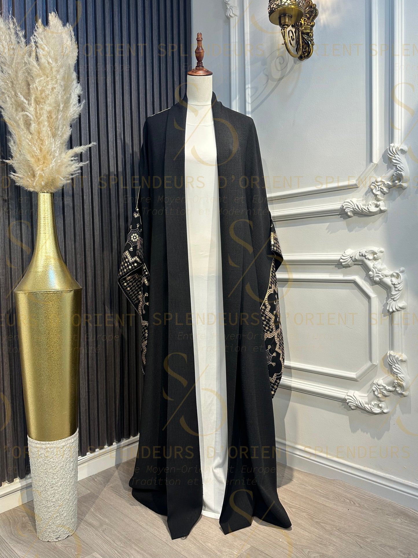 Abaya Kimono éclat nocturne